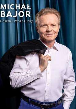 Baner promujący wydarzenie. Nazwa wydarzenia i zdjęcie artysty.