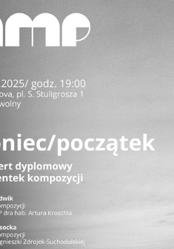 Baner promujący wydarzenie. Nazwa wydarzenia i data.