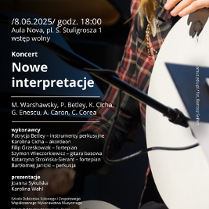 Baner promujący wydarzenie. Nazwa wydarzenia i data.