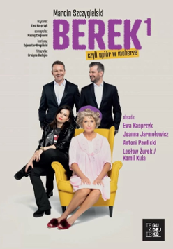 Baner promujący wydarzenie. Nazwa wydarzenia i zdjęcie artysty.