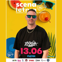 Baner promujący wydarzenie. Nazwa wydarzenia, data i zdjęcie Artysty.