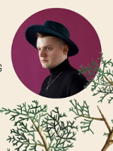 Baner promujący wydarzenie. Nazwa wydarzenia, data i zdjęcie Artysty.