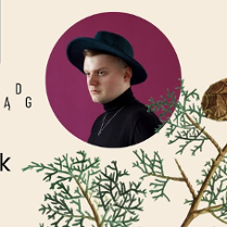 Baner promujący wydarzenie. Nazwa wydarzenia, data i zdjęcie Artysty.