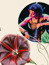 Baner promujący wydarzenie. Nazwa wydarzenia, data i zdjęcie Artystki.