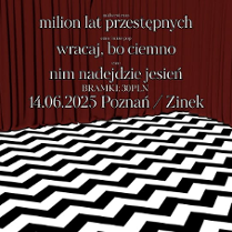 Baner promujący wydarzenie. Nazwa wydarzenia i data.