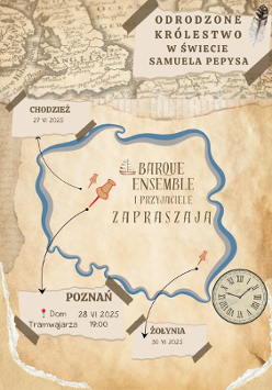 Baner promujący wydarzenie. Nazwa wydarzenia i data.