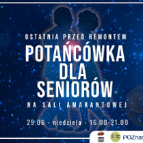 Baner promujący wydarzenie. Nazwa wydarzenia i data.