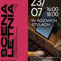 Baner promujący wydarzenie. Nazwa wydarzenia i data.