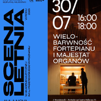 Baner promujący wydarzenie. Nazwa wydarzenia i data.