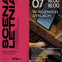 Baner promujący wydarzenie. Nazwa wydarzenia i data.