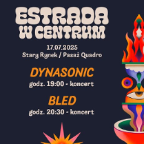 Baner promujący wydarzenie. Nazwa wydarzenia i data.