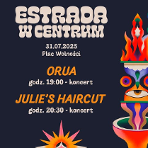 Baner promujący wydarzenie. Nazwa wydarzenia i data.