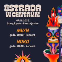 Baner promujący wydarzenie. Nazwa wydarzenia i data.