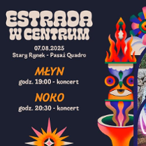 Baner promujący wydarzenie. Nazwa wydarzenia i data.