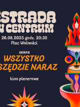 Baner promujący wydarzenie. Nazwa wydarzenia i data.