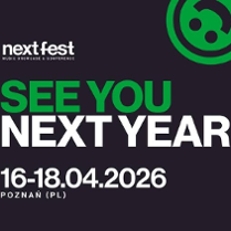 Baner promujący wydarzenie. Nazwa wydarzenia i data.