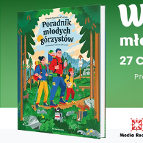 Okładka książki oraz zaproszenie z miejscem i nazwą wydarzenia.