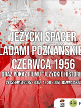 Baner promujący wydarzenie. Nazwa wydarzenia i data.