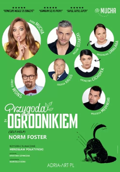 Baner promujący wydarzenie. Nazwa wydarzenia i zdjęcie artystów.