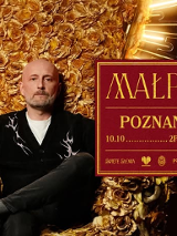 Baner promujący wydarzenie. Nazwa wydarzenia, data i zdjęcie Artysty.