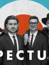 Baner promujący wydarzenie. Nazwa wydarzenia, data i zdjęcie Artystów.