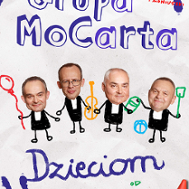 Baner promujący wydarzenie. Nazwa wydarzenia i zdjęcie artystów.