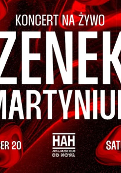 Baner promujący wydarzenie. Nazwa wydarzenia, data i zdjęcie Artysty.