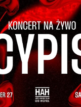 Baner promujący wydarzenie. Nazwa wydarzenia, data i zdjęcie Artysty.