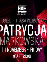 Baner promujący wydarzenie. Nazwa wydarzenia, data i zdjęcie Artystki.