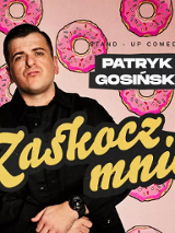 Baner promujący wydarzenie. Nazwa wydarzenia i zdjęcie artysty.