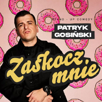 Baner promujący wydarzenie. Nazwa wydarzenia i zdjęcie artysty.