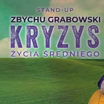 Baner promujący wydarzenie. Nazwa wydarzenia i zdjęcie artysty.