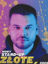 Baner promujący wydarzenie. Nazwa wydarzenia i zdjęcie artysty.