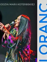 Baner promujący wydarzenie. Nazwa wydarzenia i zdjęcie artystki.