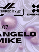 Baner promujący wydarzenie. Nazwa wydarzenia, data i zdjęcie Artysty.