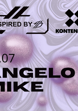 Baner promujący wydarzenie. Nazwa wydarzenia, data i zdjęcie Artysty.