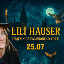 Baner promujący wydarzenie. Nazwa wydarzenia, data i zdjęcie Artystki.