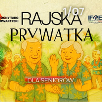 Baner promujący wydarzenie. Nazwa wydarzenia i data.