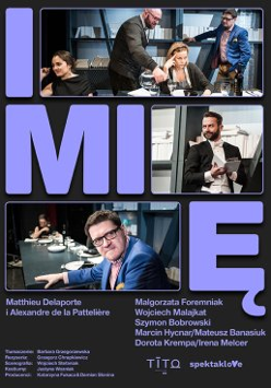 Baner promujący wydarzenie. Nazwa wydarzenia i zdjęcie artystów.