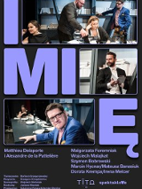 Baner promujący wydarzenie. Nazwa wydarzenia i zdjęcie artystów.