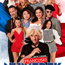 Baner promujący wydarzenie. Nazwa wydarzenia i zdjęcie artystów.