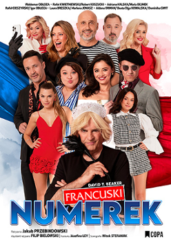 Baner promujący wydarzenie. Nazwa wydarzenia i zdjęcie artystów.