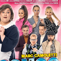 Baner promujący wydarzenie. Nazwa wydarzenia i zdjęcie artystów.