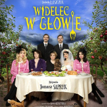 Baner promujący wydarzenie. Nazwa wydarzenia i zdjęcie artystów.