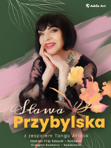 Baner promujący wydarzenie. Nazwa wydarzenia i zdjęcie artystki.