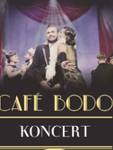 Baner promujący wydarzenie. Nazwa wydarzenia i zdjęcie artystów.