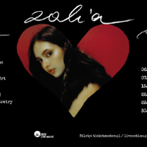 Baner promujący wydarzenie. Nazwa wydarzenia, data i zdjęcie Artystki.