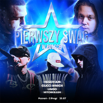 Baner promujący wydarzenie. Nazwa wydarzenia i data.