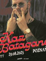 Baner promujący wydarzenie. Nazwa wydarzenia, data i zdjęcie Artysty.