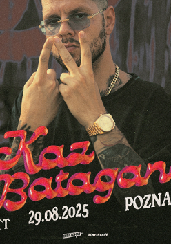 Baner promujący wydarzenie. Nazwa wydarzenia, data i zdjęcie Artysty.